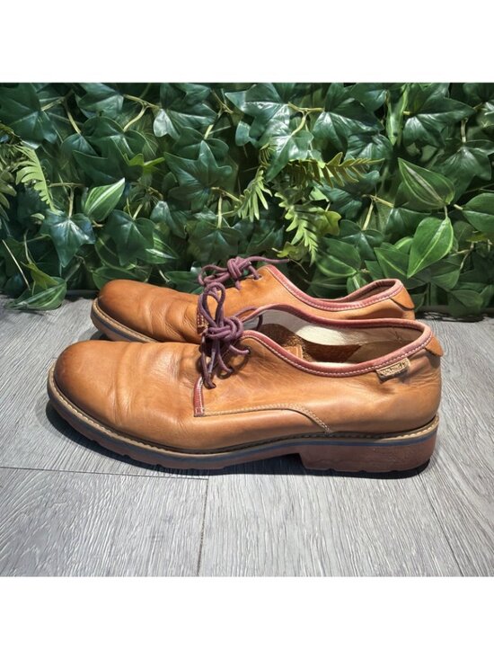 Pikolinos Oxford Shoe Men 43 Glasgow Brown Leather Lace Up Plain Toe Lightweight main image 5